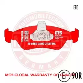 Комплект тормозных колодок, дисковый тормоз MASTER-SPORT купить