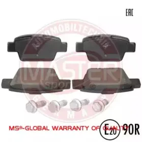 Комплект тормозных колодок, дисковый тормоз MASTER-SPORT купить