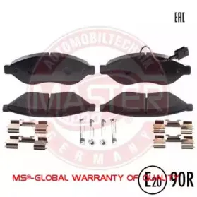 Комплект тормозных колодок, дисковый тормоз MASTER-SPORT купить