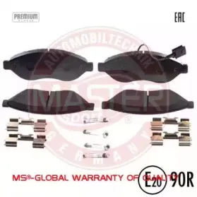 Комплект тормозных колодок, дисковый тормоз MASTER-SPORT купить