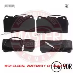 Комплект тормозных колодок, дисковый тормоз MASTER-SPORT купить