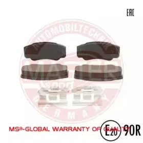 Комплект тормозных колодок, дисковый тормоз MASTER-SPORT купить