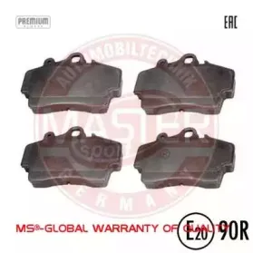 Комплект тормозных колодок, дисковый тормоз MASTER-SPORT купить