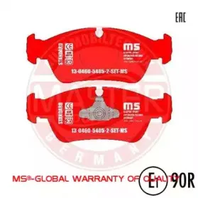 Комплект тормозных колодок, дисковый тормоз MASTER-SPORT купить