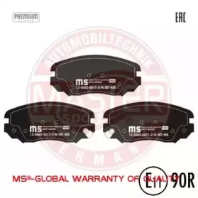 Комплект тормозных колодок, дисковый тормоз MASTER-SPORT купить