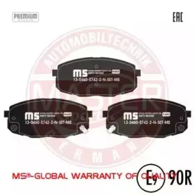 Комплект тормозных колодок, дисковый тормоз MASTER-SPORT купить