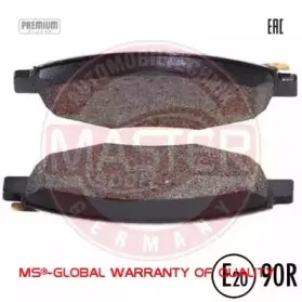 Комплект тормозных колодок, дисковый тормоз MASTER-SPORT купить