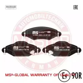 Комплект тормозных колодок, дисковый тормоз MASTER-SPORT купить