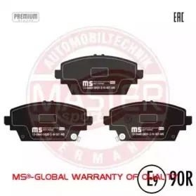 Комплект тормозных колодок, дисковый тормоз MASTER-SPORT купить