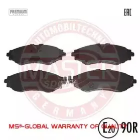 Комплект тормозных колодок, дисковый тормоз MASTER-SPORT купить