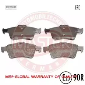 Комплект тормозных колодок, дисковый тормоз MASTER-SPORT купить