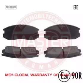 Комплект тормозных колодок, дисковый тормоз MASTER-SPORT купить