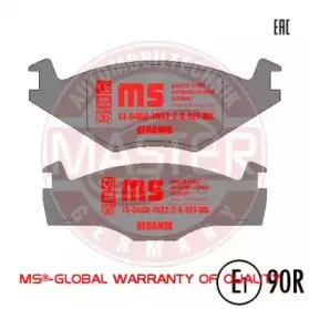 Комплект тормозных колодок, дисковый тормоз MASTER-SPORT купить