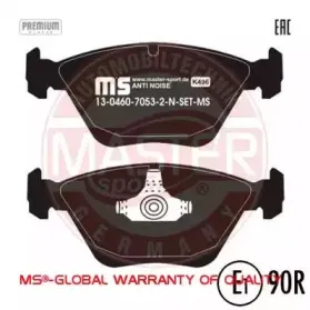 Комплект тормозных колодок, дисковый тормоз MASTER-SPORT купить