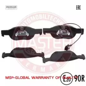 Комплект тормозных колодок, дисковый тормоз MASTER-SPORT купить