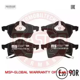 Комплект тормозных колодок, дисковый тормоз MASTER-SPORT купить