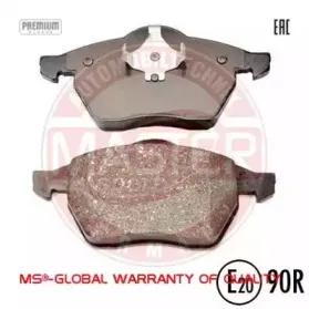 Комплект тормозных колодок, дисковый тормоз MASTER-SPORT купить