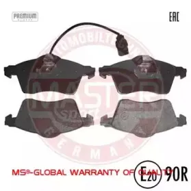 Комплект тормозных колодок, дисковый тормоз MASTER-SPORT купить