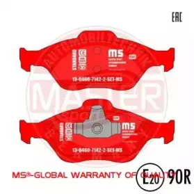 Комплект тормозных колодок, дисковый тормоз MASTER-SPORT купить