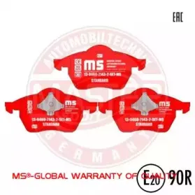 Комплект тормозных колодок, дисковый тормоз MASTER-SPORT купить