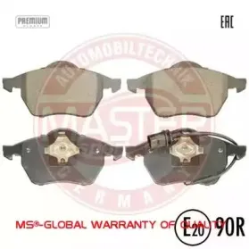 Комплект тормозных колодок, дисковый тормоз MASTER-SPORT купить