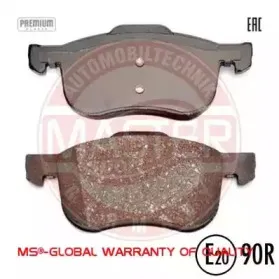 Комплект тормозных колодок, дисковый тормоз MASTER-SPORT купить