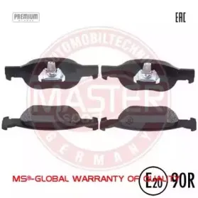 Комплект тормозных колодок, дисковый тормоз MASTER-SPORT купить