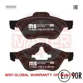 Комплект тормозных колодок, дисковый тормоз MASTER-SPORT купить