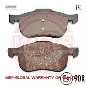 Комплект тормозных колодок, дисковый тормоз MASTER-SPORT купить