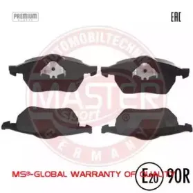Комплект тормозных колодок, дисковый тормоз MASTER-SPORT купить
