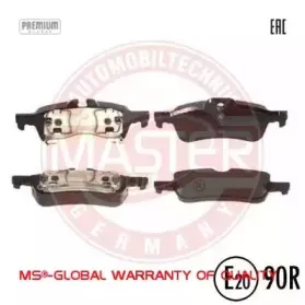 Комплект тормозных колодок, дисковый тормоз MASTER-SPORT купить