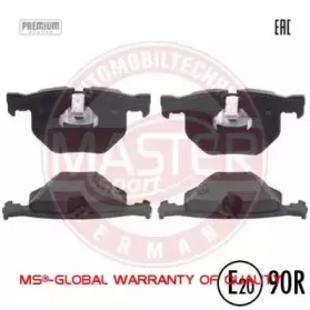 Комплект тормозных колодок, дисковый тормоз MASTER-SPORT купить