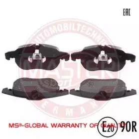 Комплект тормозных колодок, дисковый тормоз MASTER-SPORT купить