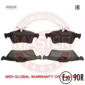 Комплект тормозных колодок, дисковый тормоз MASTER-SPORT купить