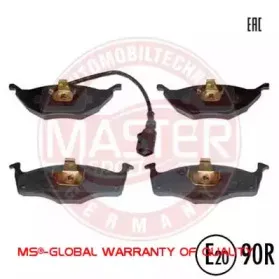 Комплект тормозных колодок, дисковый тормоз MASTER-SPORT купить