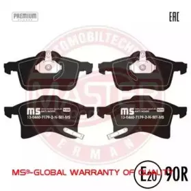 Комплект тормозных колодок, дисковый тормоз MASTER-SPORT купить