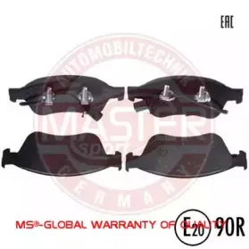 Комплект тормозных колодок, дисковый тормоз MASTER-SPORT купить