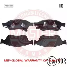 Комплект тормозных колодок, дисковый тормоз MASTER-SPORT купить