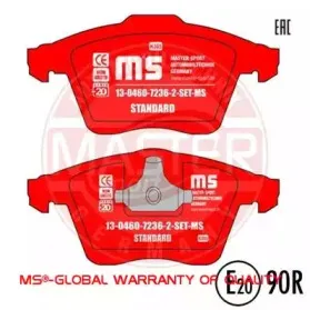 Комплект тормозных колодок, дисковый тормоз MASTER-SPORT купить