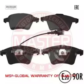 Комплект тормозных колодок, дисковый тормоз MASTER-SPORT купить