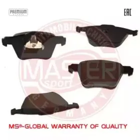 Комплект тормозных колодок, дисковый тормоз MASTER-SPORT купить