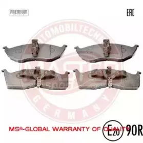 Комплект тормозных колодок, дисковый тормоз MASTER-SPORT купить