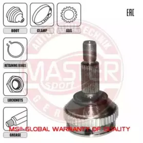 Шарнирный комплект, приводной вал MASTER-SPORT купить