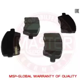 Комплект тормозных колодок, дисковый тормоз MASTER-SPORT купить