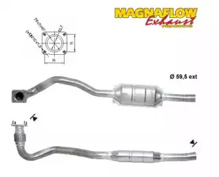Катализатор MAGNAFLOW купить