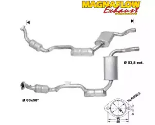 Катализатор MAGNAFLOW купить