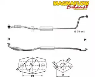 Катализатор MAGNAFLOW купить