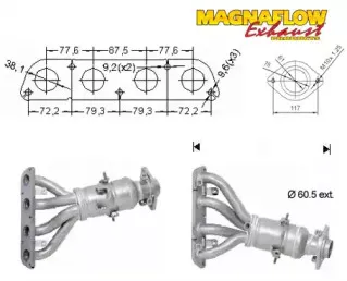 Катализатор MAGNAFLOW купить