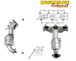 Катализатор MAGNAFLOW купить