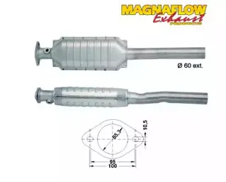 Катализатор MAGNAFLOW купить